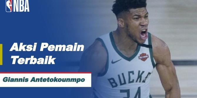 VIDEO: Aksi-Aksi Giannis Antetokounmpo Saat Bawa Milwaukee Bucks Melaju ke Final NBA Wilayah Timur