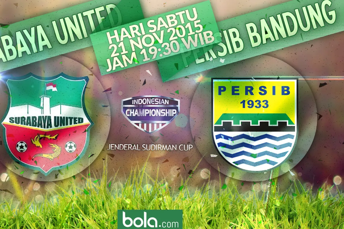 Surabaya United vs Persib Bandung 9Bola.com/Samsul Hadi)