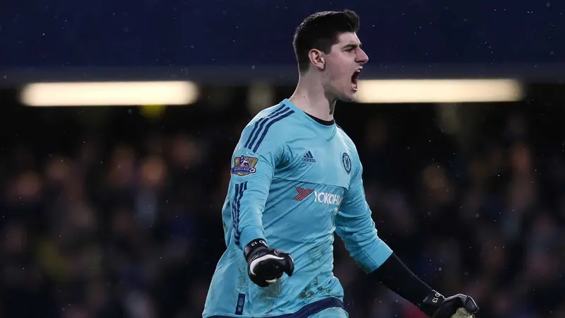 Kiper Chelsea Thibaut Courtois