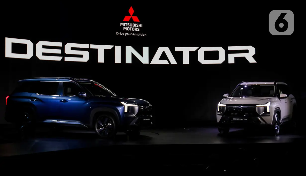 Mitsubishi Motors resmi meluncurkan All-New Destinator di Indonesia sebagai debut global SUV tangguh berlimpah fitur dengan kapasitas tujuh orang penumpang ini pada Kamis 17 Juli 2025. (Liputan6.com/Herman Zakharia)