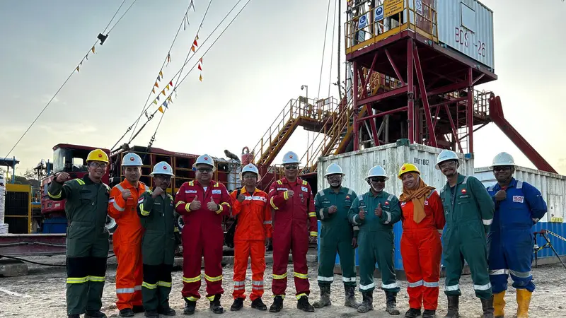 Realisasi sumur pengembangan sebanyak 101 sumur di tahunini mayoritas disumbang dari PT Pertamina Hulu Rokan sebanyak 54 sumur. (Dok SKK Migas)