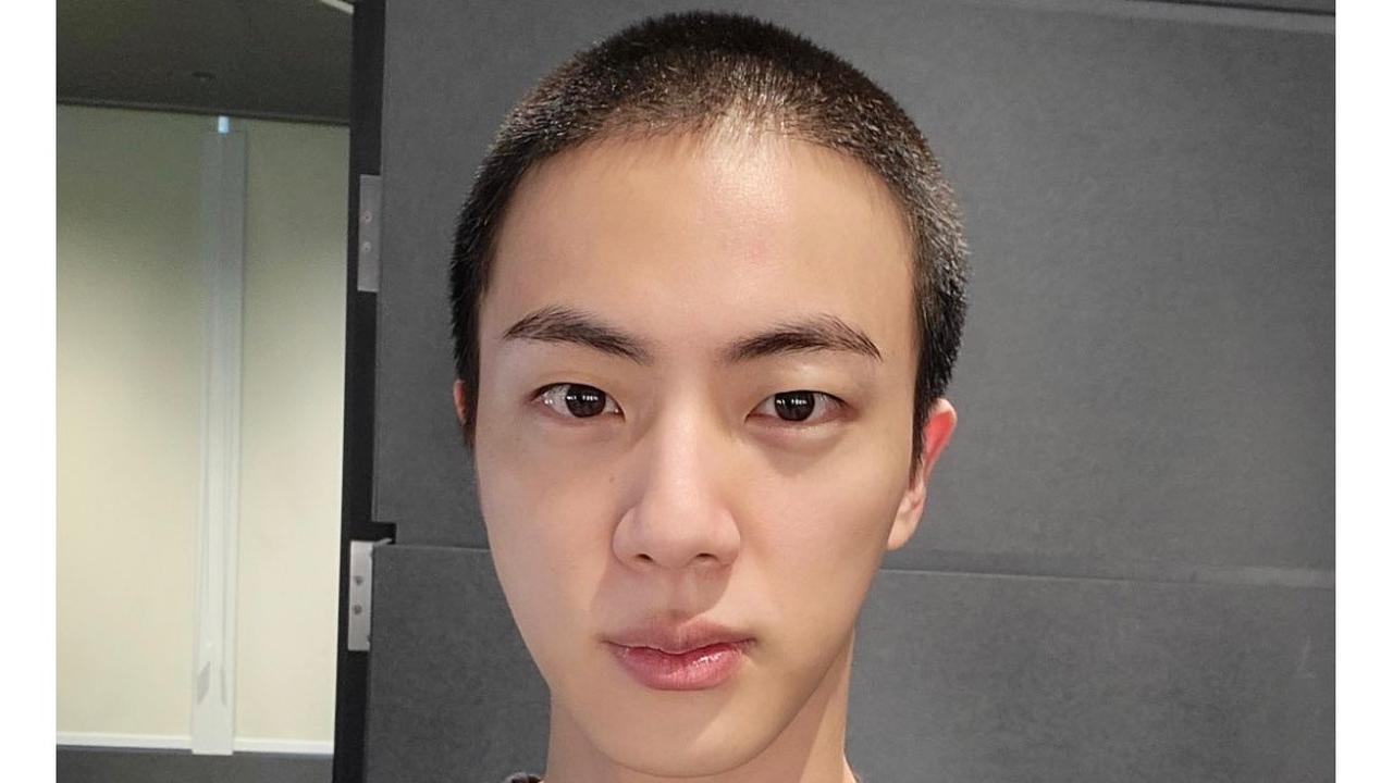 Jin BTS. (Weverse via Soompi)