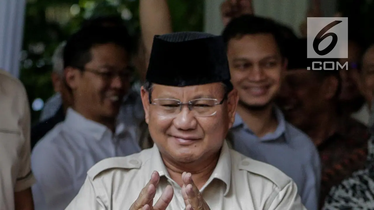 Prabowo Sikapi Penetapan Hasil Pemilu KPU