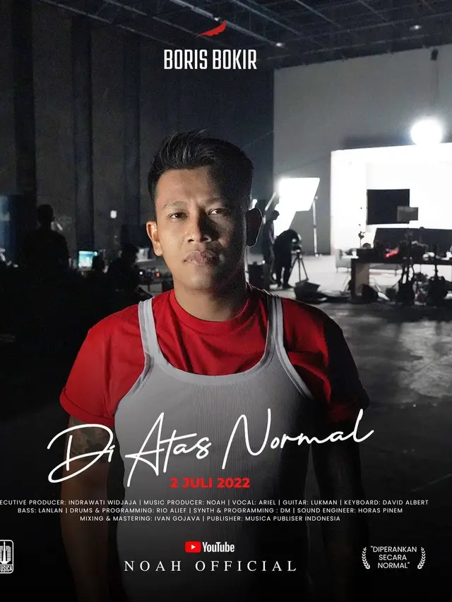 NOAH mengajak beberapa stand up comedian sebagai bintang video klipnya, di antaranya adalah Indra Jegel, Babe Cabiita, dan Boris Bokir. (instagram.com/noah_site)