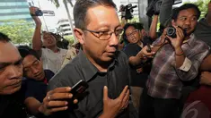 Menteri Agama Lukman Hakim Saifuddin mendatangi gedung KPK, Jakarta, Senin (15/12/2014). (Liputan6.com/Miftahul Hayat)