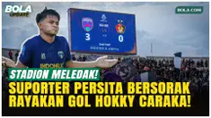 Hebohnya Lanjutan BRI Super League 2025/2026 terekam saat suporter Persita Tangerang merayakan gol spektakuler Hokky Caraka ke gawang Persik Kediri. Momen tersebut terjadi di Indomilk Arena pada Minggu (21/12/2025), saat pemain muda ini melepaskan te...