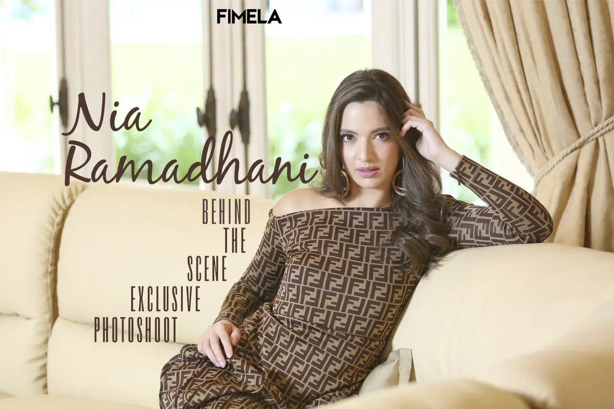 Gaya Hot Mom Nia Ramadhani di Pemotretan Eksklusif Fimela