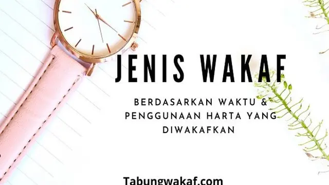 Ilustrasi jenis wakaf berdasarkan waktu