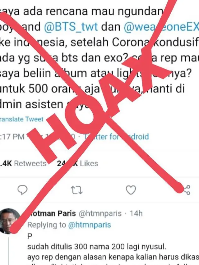 Unggahan Hotman Paris Hutapea. (Foto: Instagram @hotmanparisofficial)