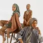 Hijab dengan warna earth tone dan netral masih akan jadi tren hingga tahun depan.