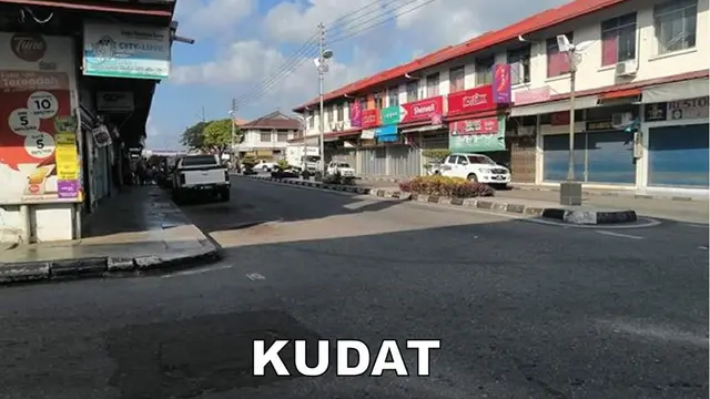 Potret Sabah, Malaysia yang berubah menjadi kota hantu setelah penerapan kebijakan lockdown