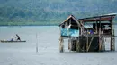 Pemindahan diminta karena lokasi pemukiman warga akan dibangun kawasan industri Rempang Eco City. (Bay Ismoyo/AFP)