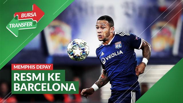 Berita Video Barcelona Resmi Datangkan Memphis Depay Secara Gratis