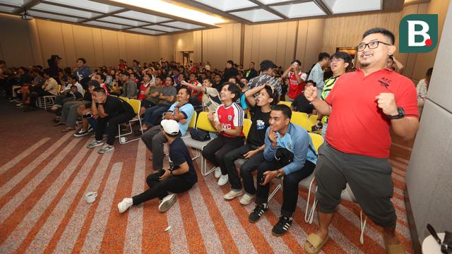 Roaring night Manchester City vs Arsenal di Ibis Style Jakarta