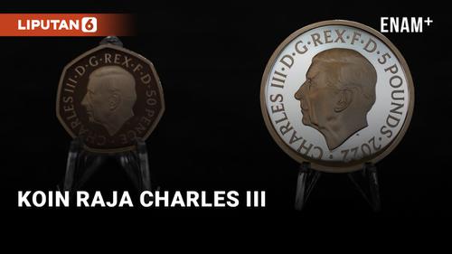 VIDEO: Koin Baru Inggris dengan Potret Raja Charles III