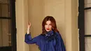 Pesona ala Black Widow semakin kuat dengan ginger hair yang jadi warna rambut andalan Tasya Farasya [@tasyafarasya]