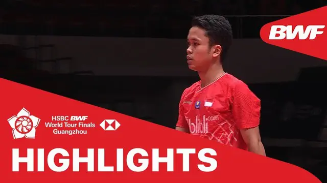 VIDEO: Highlights BWF World Tour Finals, Viktor Axelsen Vs Anthony Ginting