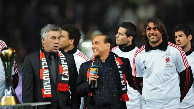 Carlo Ancelotti - Silvio Berlusconi