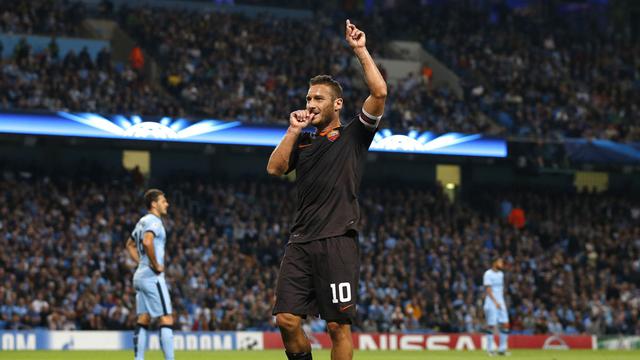 Ketat, Laga Manchester City Kontra AS Roma Berakhir Imbang