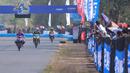 Yamaha Cup Race sangat dinantikan baik oleh pembalap ataupun pecinta olahraga balap. Ajang ini baru diadakan lagi setelah sempat vakum karena pandemi. (Bola.com/M Iqbal Ichsan)