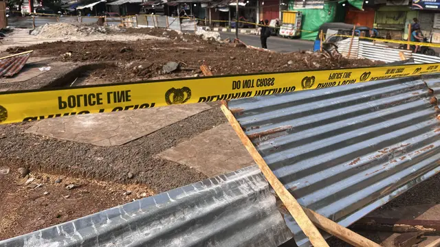 Lokasi Lubang Proyek Tempat Balita Jatuh