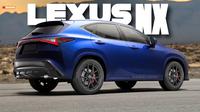 Rendering Lexus NX 2027 buatan Digimods Design menimbulkan reaksi kecewa karena dianggap menghilangkan karakter mewah khas Lexus (YouTube/Digimods Design)