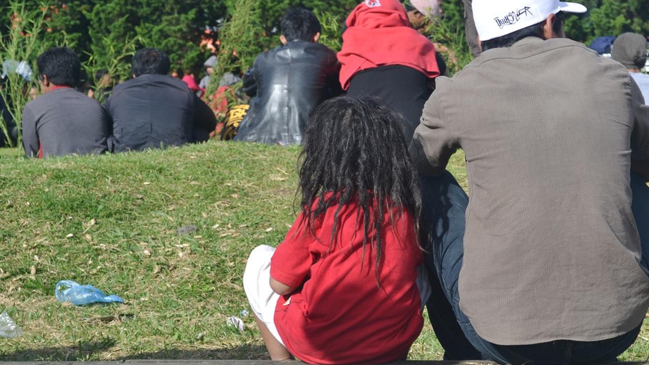 Bocah gimbal di Dataran Tinggi Dieng, Jawa Tengah. (Foto: Liputan6.com/Muhamad Ridlo)