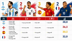Infografis Rute ke Semifinal Piala Dunia 2026, Siapa Lebih Sering Ketemu Tim Elit