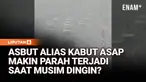 Asbut adalah istilah untuk menjelaskan asap dan kabut, dan kata itu merujuk pada udara tercemar yang membuat jarak pandang berkurang. Selain karena polusi, kondisi cuaca, sinar matahari, bahkan lokasi juga bisa berperan dalam pembentukan kabut asap.