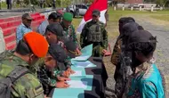 Cium Merah Putih, 5 Anggota OPM Ikrar Setia ke NKRI