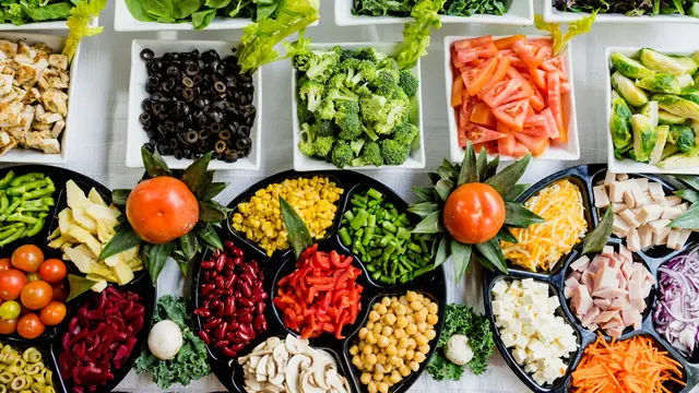 Ilustrasi makanan sehat