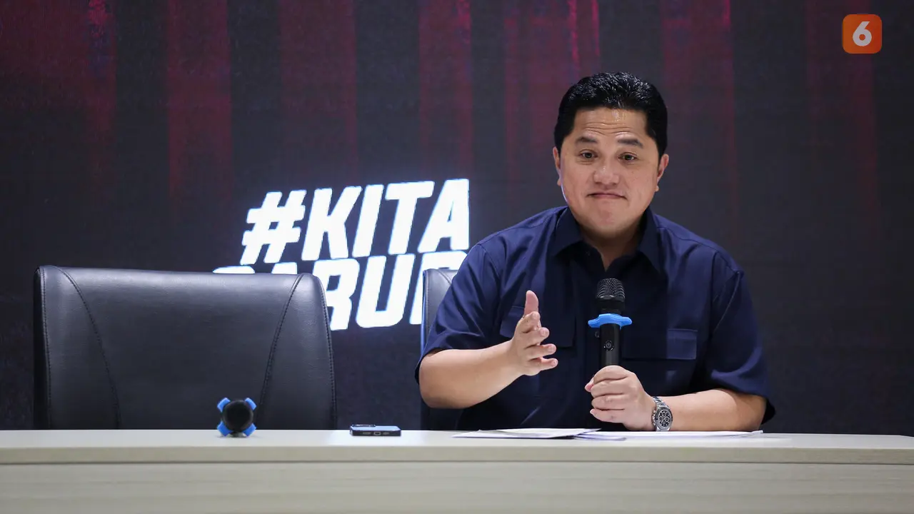 Konferensi Pers Perihal Satgas PSSI