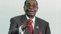 Mantan pemimpin Zimbabwe Robert Mugabe yang meninggal di usia 95 tahun. (AFP)