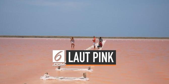 VIDEO: Penyebab Air Laut Kolombia Berubah jadi Pink