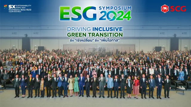 ESG Symposium Thailand 2024 Driving Inclusive Green Transition. (dok SCG)