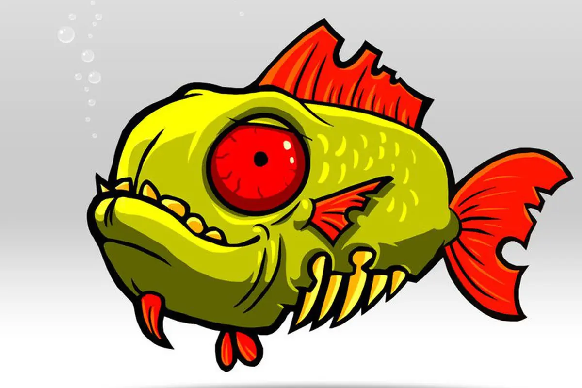 Lagi, Ikan Zombie, Sudah Dikeluarkan Isi Perutnya, Masih Hidup!