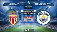 Liga Champions_AS Monaco Vs Manchester City (Bola.com/Adreanus Titus)
