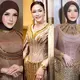 Di tengah dekorasi modern yang berkilau, deretan sosok perempuan terdekat kedua mempelai tampil mencuri perhatian. Mulai dari Maia Estianty, Shendy Hadju, dan  Mulan Jameela.