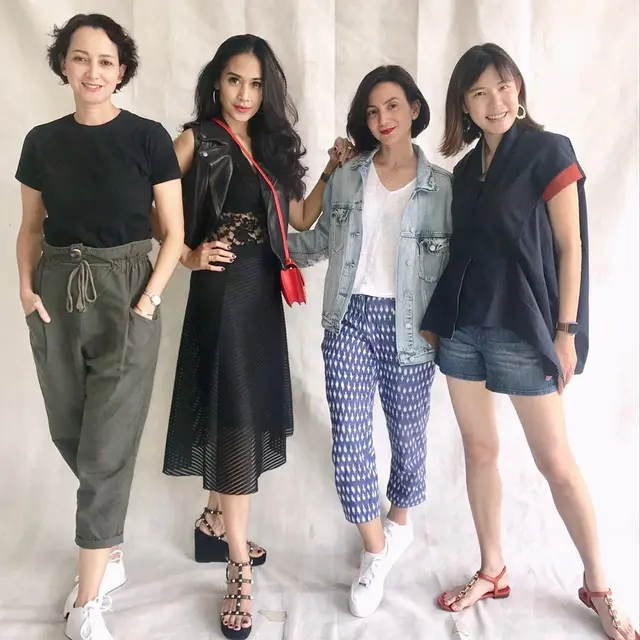 Diah Permatasari dan kawan-kawan dalam Imperfect. (Foto: Dok. Instagram diahpermatasari_d_p_s)