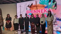 Sejumlah 12 seniman perempuan muda Indonesia lolos kurasi dalam pameran Bhinneka Tunggal Ika. (doc. Liputan6.com/AlmasLailatulM)