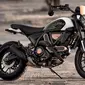 Tampilan Rizoma Edition 2025 yang akan diproduksi Ducati sebagai perayaan 10 tahun model Scrambler. (Paultan/Rendy Yansah)