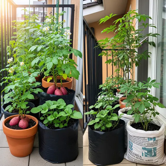 Cara Membuat Kebun Umbi Panen 3 Bulan dengan Modal Terbatas (Image by Gemini AI)
