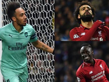 Persaingan menjadi jawara top scorer Premier League telah usai. Tiga bintang Premier League keluar sebagai pemenang peraih gol terbanyak. Namun dari segi produktifitas assist ada perbedaan diantara bintang tersebut. (Kolase Foto AFP)