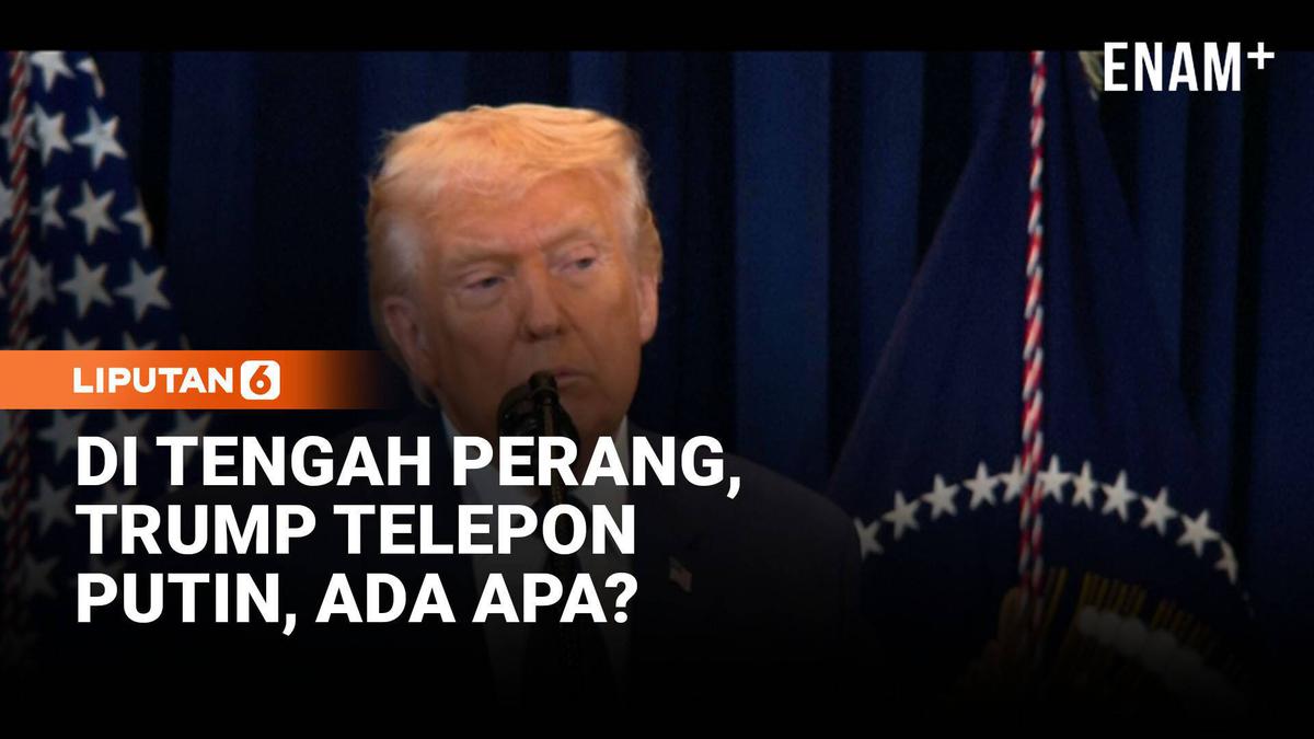 Trump Ungkap Isi Telepon dengan Putin, Ada Bahas Soal Perang Iran