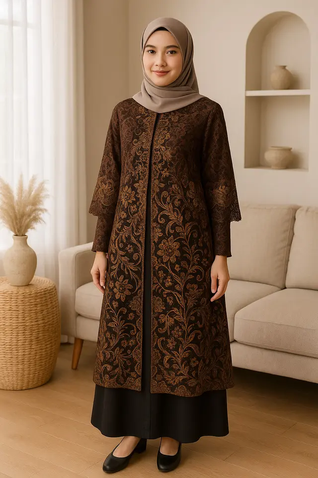 1. Pilih Motif Batik yang Tidak Terlalu Ramai