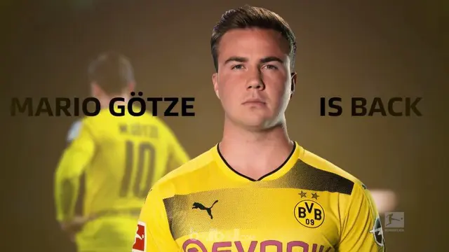 VIDEO: Mario Gotze Comeback Bersama Borussia Dortmund