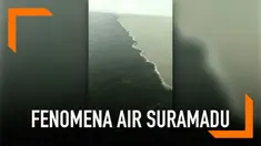 Sejumlah tim ahli dari ITS meneliti fenomena air yang terlihat berbeda di Suramadu.