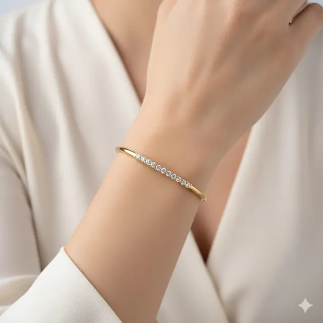 7 Model Gelang Bangle 2 Gram yang Klasik tapi Selalu Terlihat Kekinian, Simpel namun Berkelas