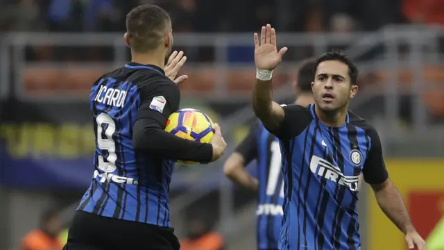 FOTO: Eder Selamatkan Inter Milan dari Kekalahan Atas Torino