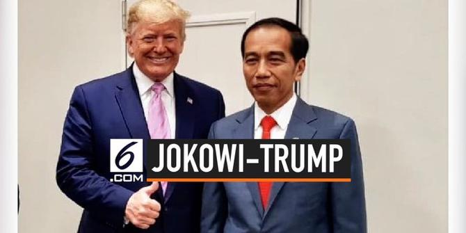 VIDEO: Di Osaka, Presiden Jokowi Bertemu Trump